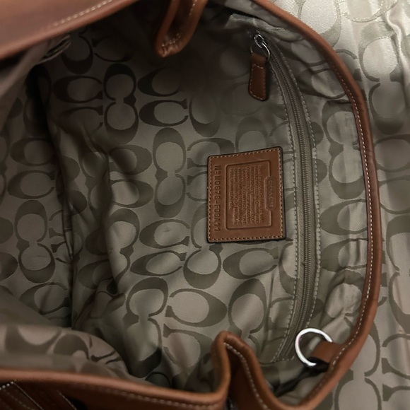 Coach Brown Leather Bag - Picture 2 of 8